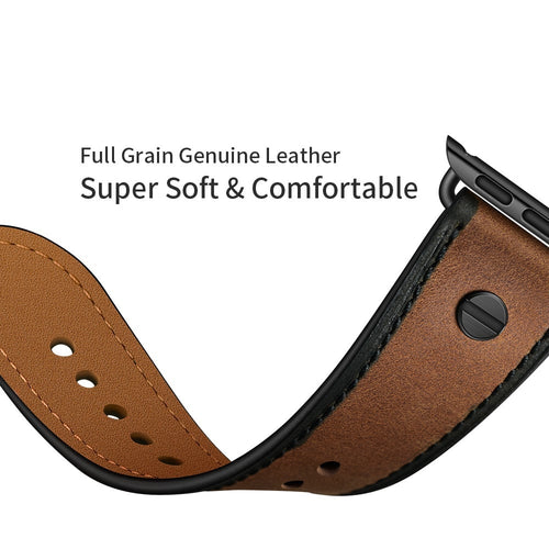 Leather Strap with Screw, beige, promotional banner