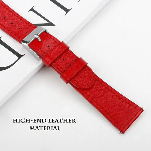 Modern Leather Strap, red, promotional banner