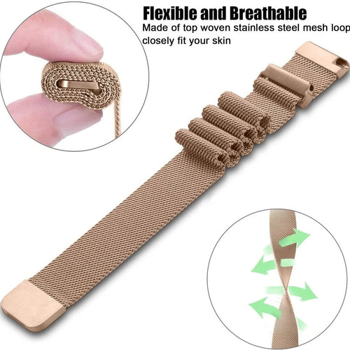 Redmi Watch 5 Active Milanese Strap (Rose Gold)