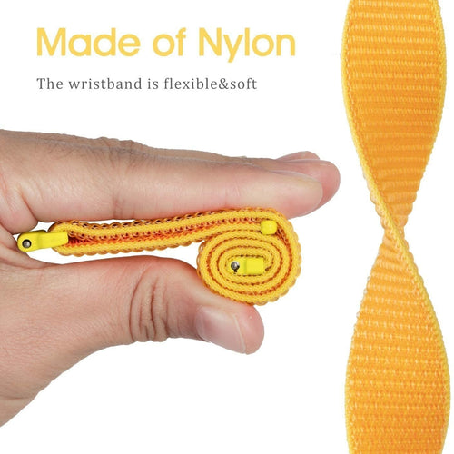 Nylon Strap, light yellow, infographic (USP banner)