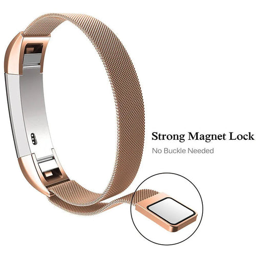 Milanese Strap, rose gold, promotional banner