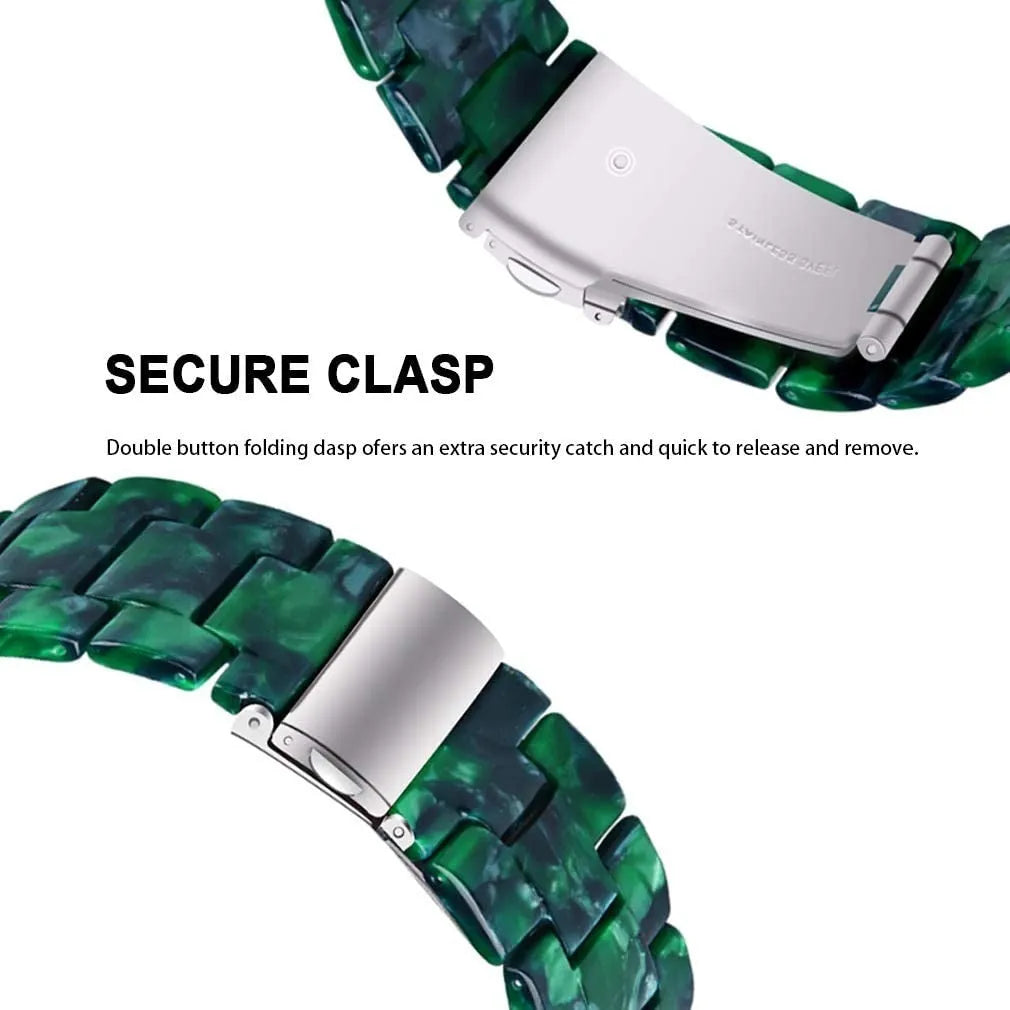 Bracelet résine Amazfit GTS 4 (vert)