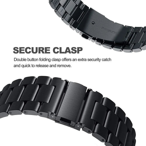 Amazfit Bip U (Pro) Steel Strap (Black)