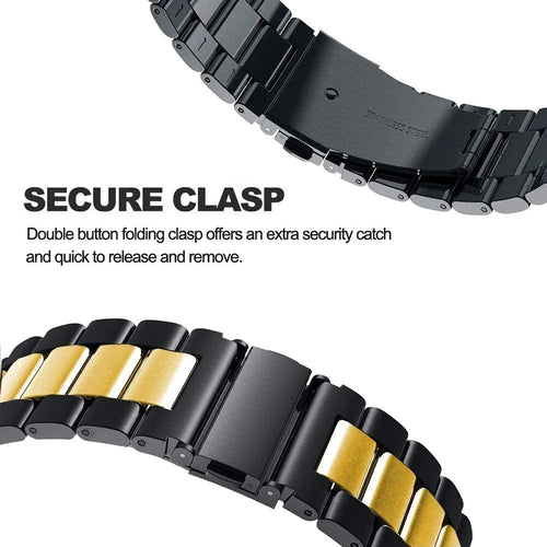 Bracelet acier Suunto Race 2 (noir/or)