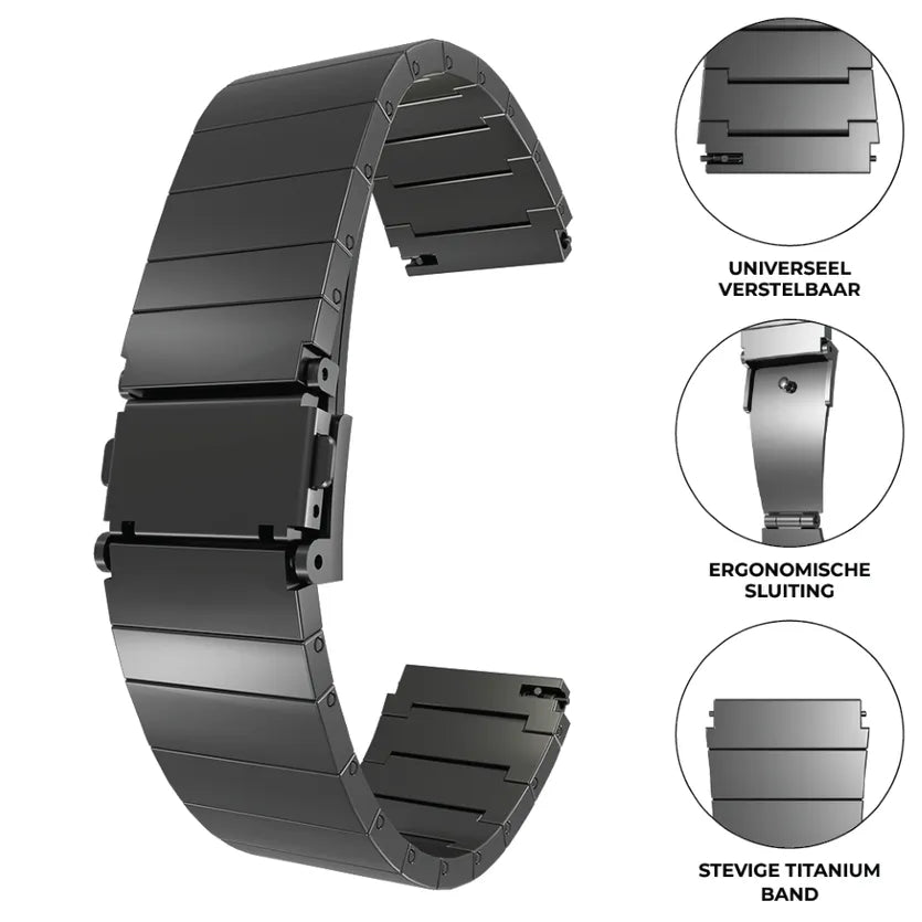 Suunto Run Luxury Titanium Strap (Graphite)