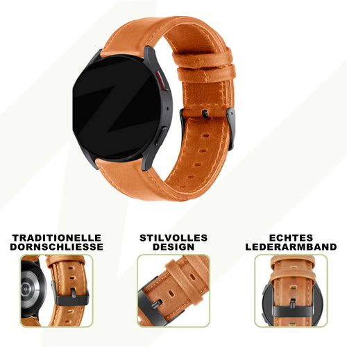 Leather Strap 'Classic', brown, promotional banner