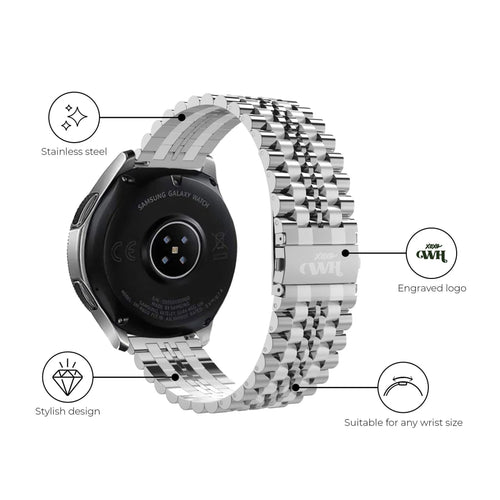 Bracelet acier xoxo Wildhearts Fossil Gen 5 (argenté)