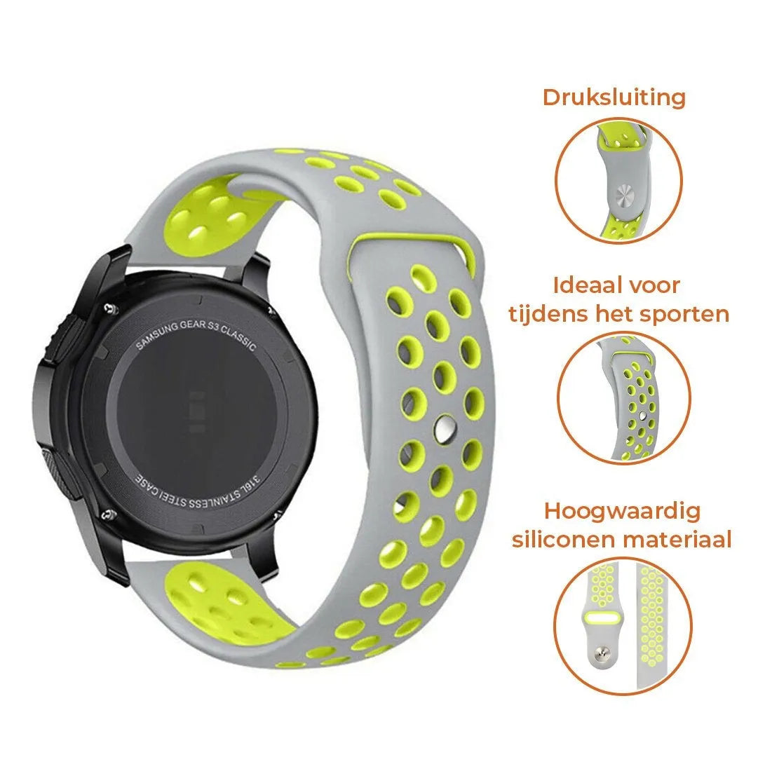 Suunto Run Sport Strap (Grey/Yellow)
