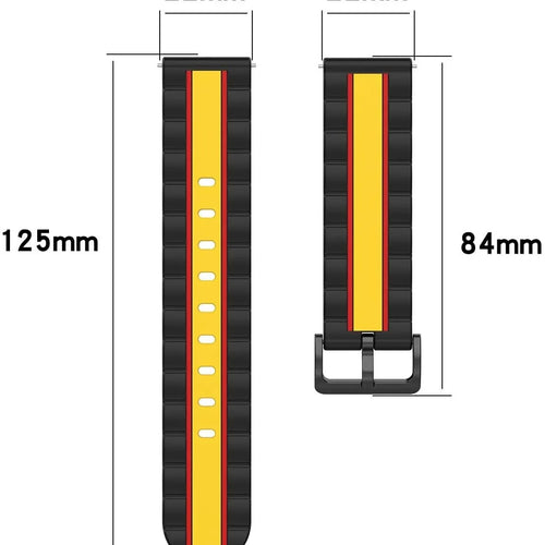 Bracelet Édition spéciale OnePlus Watch 3 - 46mm (noir/jaune)