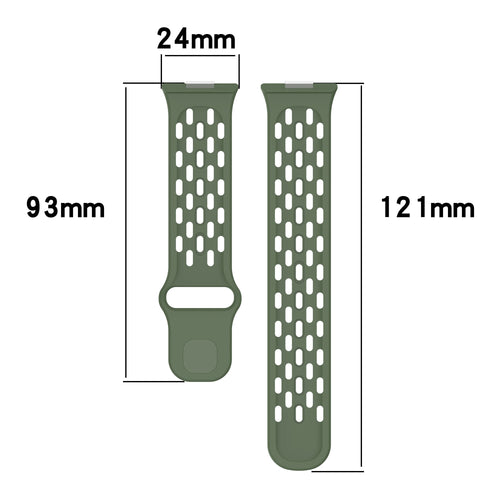 Bracelet air silicone Redmi Watch 6 Lite (vert militaire)