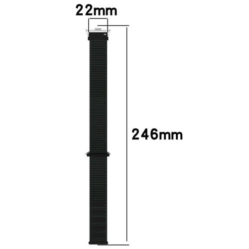 Bracelet nylon Redmi Watch 5 (vert armée)