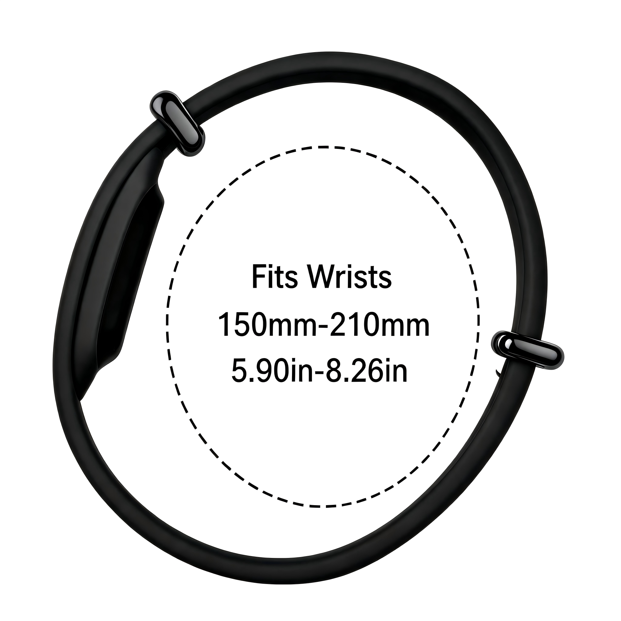 Fitbit Air Silicone Strap (Black)