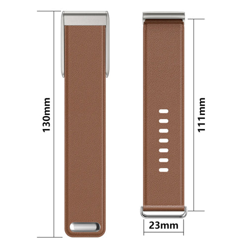 Bracelet cuir compatible avec Whoop 5.0 (marron)