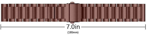 Bracelet acier Withings Steel HR Sport (bronze-marron)