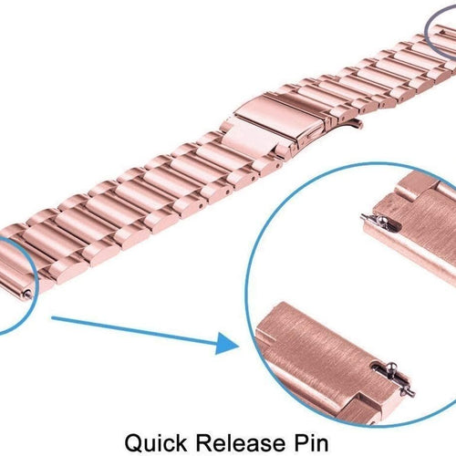 Huawei Watch GT 5 - 41mm Steel Strap (Pink)