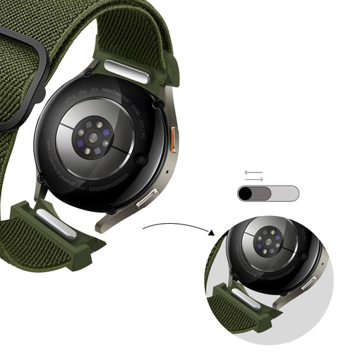 Bandz Bracelet elastique 'Easy Fit' Samsung Galaxy Watch 6 - 40mm (vert)