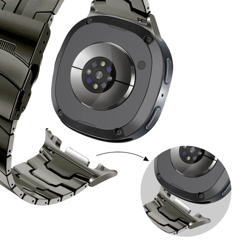 Bracelet iron en acier Samsung Galaxy Watch 9 - 44mm (graphite)