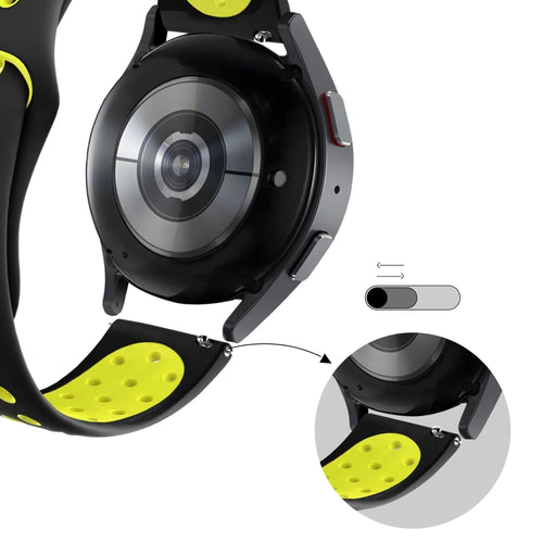 Bandz Maoo Ventura Sport Strap 'Deluxe' (Black/Yellow)