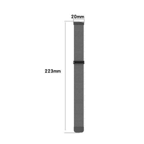Bracelet milanais Garmin Venu 4 - 45mm (noir)
