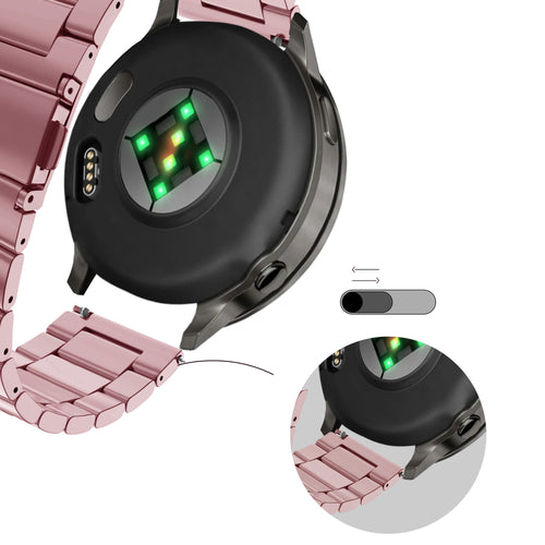 Bandz Bracelet acier 'Classic' Garmin Venu 3s (rose)