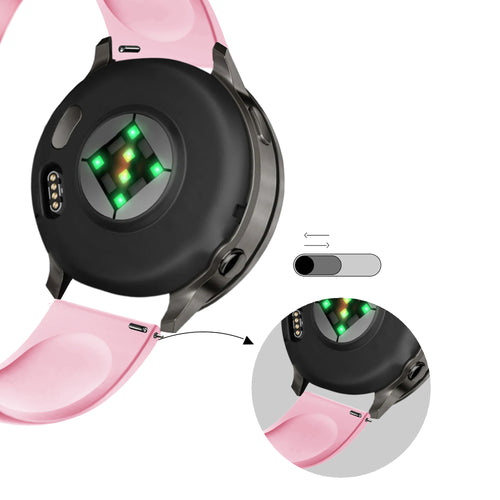 Bandz Garmin Venu 4 - 41mm Sport Strap 'Deluxe' (Pink)