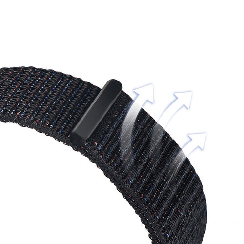 Bracelet nylon Google Pixel Watch 4 - 45mm (noir)