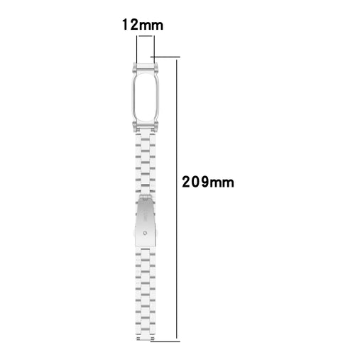 Bracelet acier Fitbit Air (argent)