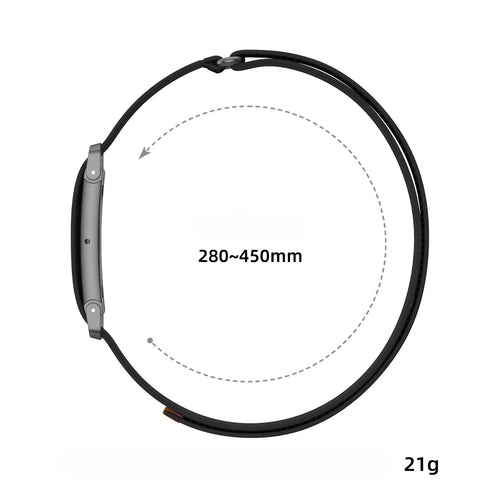 Biceps nylon bracelet Fitbit Air (noir)