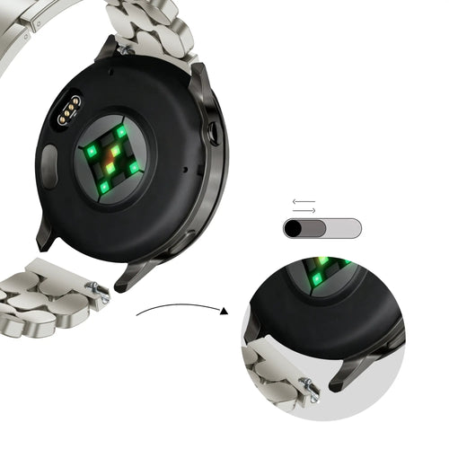 Bandz Bracelet acier 'Oval' ICE Smart ST 2.0 Round 1.20 (lumière stellaire)