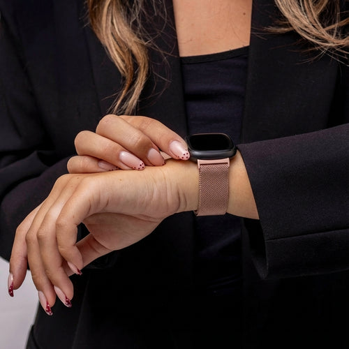 Bracelet Milanaise Fitbit Sense 2 (rose)