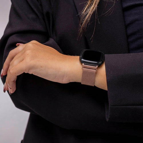 Bracelet Milanaise Fitbit Sense 2 (rose)