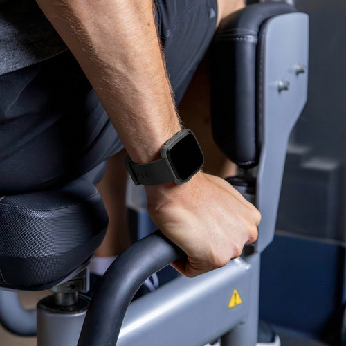 Bracelet silicone Fitbit Versa (noir)