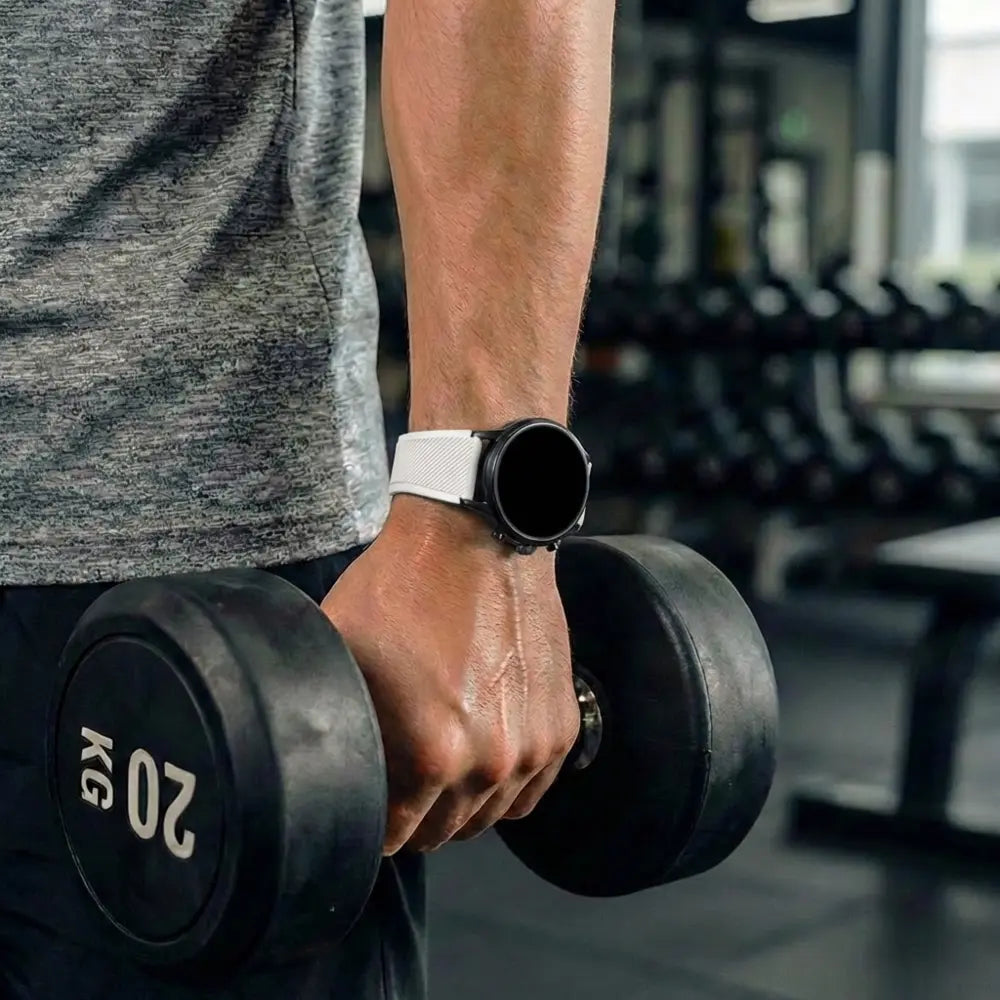 Fossil Gen 5 Silicone Strap (White)