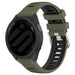 Bracelet à boucle sportive Garmin Forerunner 570 - 42mm (vert olive/noir)