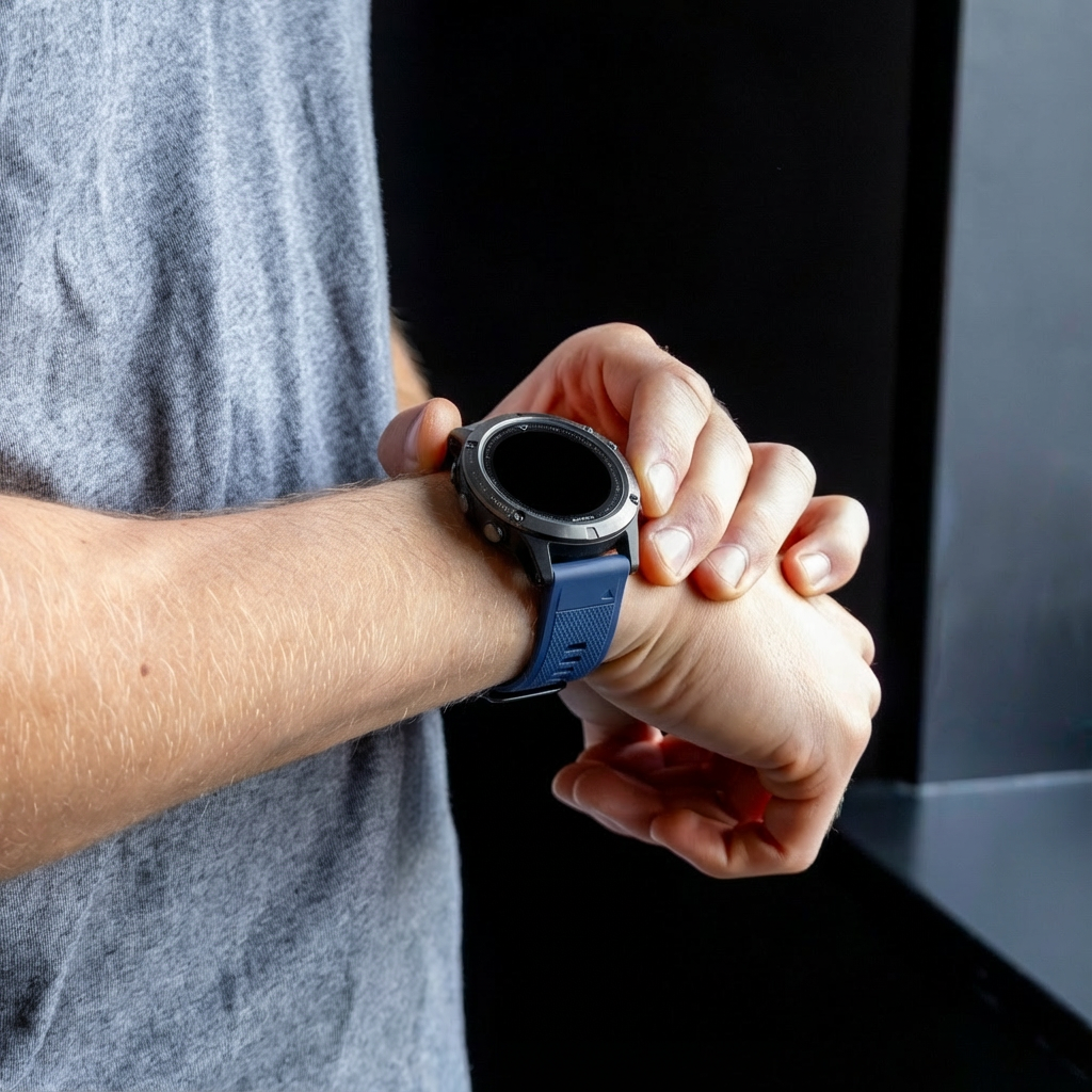 Garmin MARQ Silicone Strap (Dark Blue)