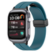 Bracelet silicone avec D-buckle Huawei Watch D2 (grisbleu)