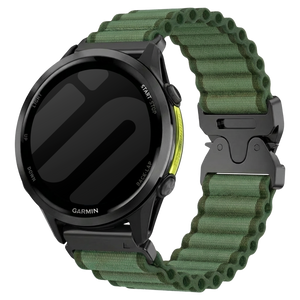 Garmin Fenix 8 Pro - 47mm Outdoor Nylon Strap (Green)