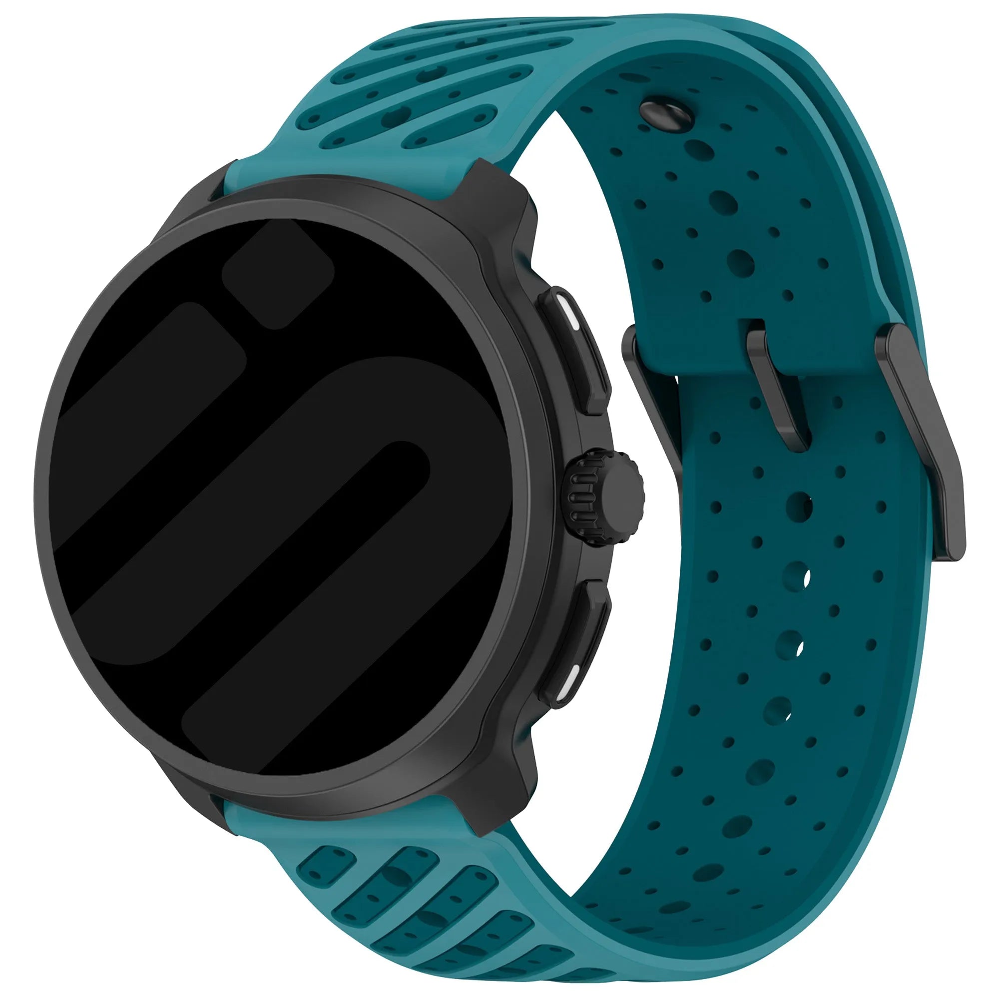 Bracelet silicone à rayures Coros Apex 2 Pro (bleu)