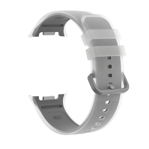 Bracelet silicone jelly Samsung Galaxy Watch 9 - 44mm (gris)