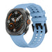 Bracelet silicone Samsung Galaxy Watch Ultra 2 (grisbleu)