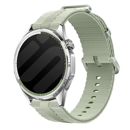 18mm silicone active strap light green
