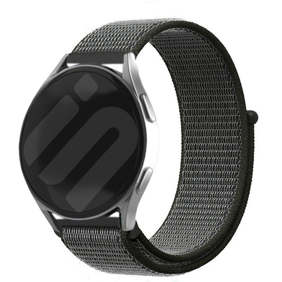 Bracelet nylon Withings ScanWatch 2 - 42mm (vert/gris)