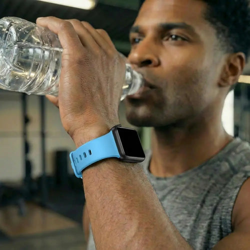 Huawei Band 7 Silicone Strap (Light Blue)