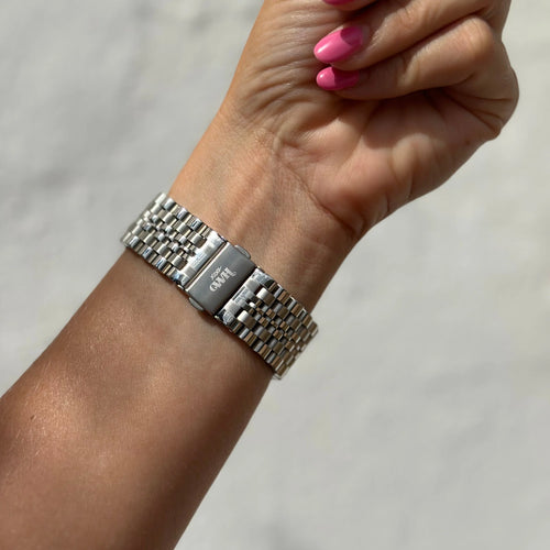 Bracelet acier xoxo Wildhearts Apple Watch (argenté)