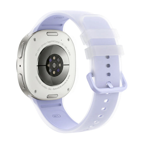 Bracelet silicone jelly Samsung Galaxy Watch 8 - 44mm (lilas)