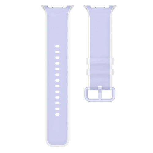 Bracelet silicone jelly Samsung Galaxy Watch 8 - 44mm (lilas)