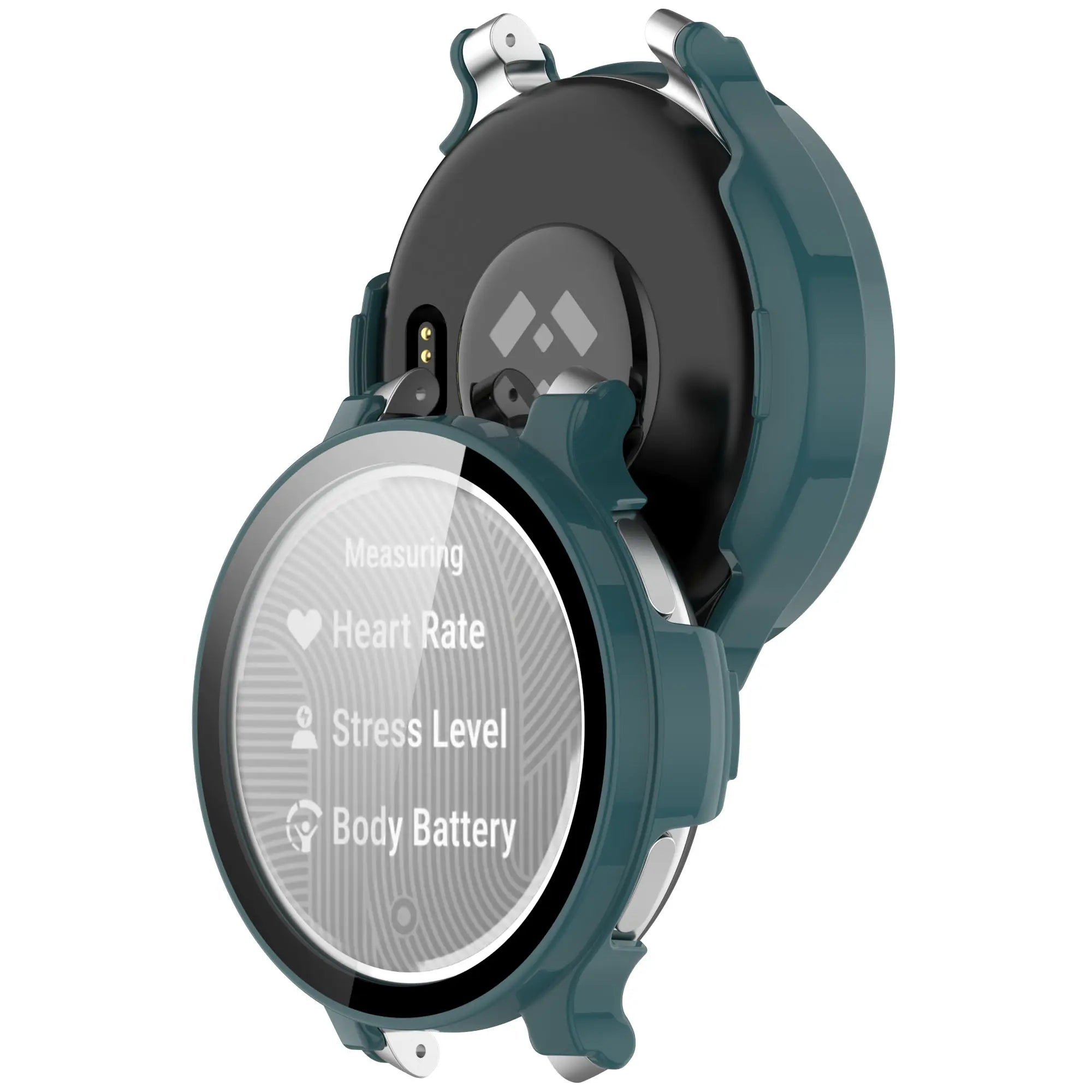 Coque en verre PC Garmin Lily 2 Active (vert)
