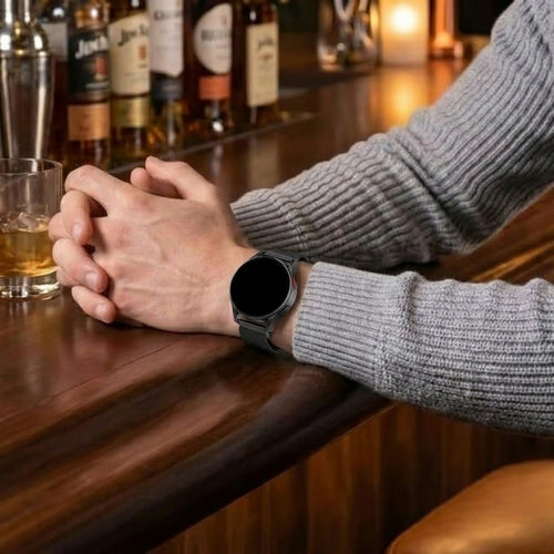 Bracelet milanais Garmin Forerunner 255 (noir)