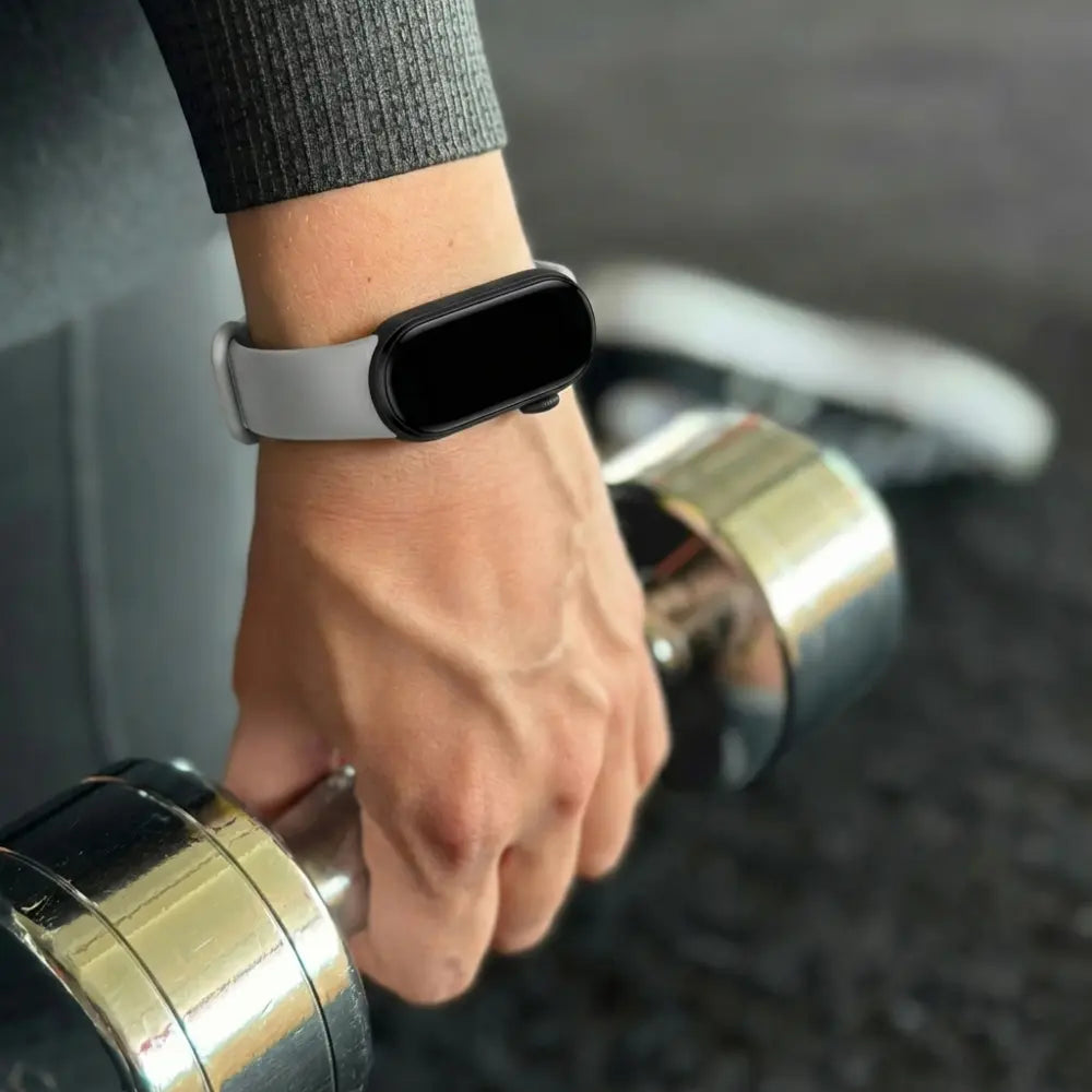 Bracelet silicone Xiaomi Mi Band 6 (gris)
