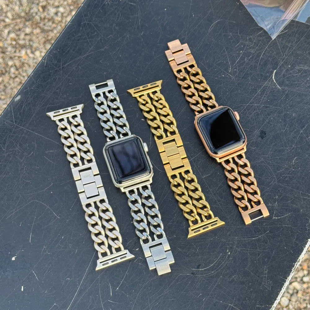xoxo Wildhearts Bracelet acier Apple Watch - Chain strap (gold) - 38/40/41/42mm 